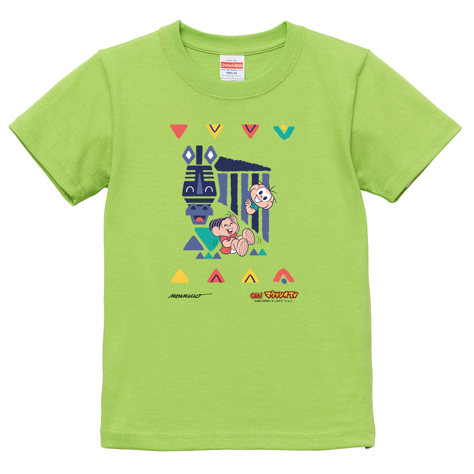 オリジナルTシャツグリーン（シマウマ）